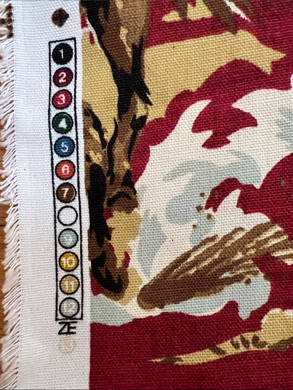 Vintage Braemore western cowboy fabric - Picture 4 of 5